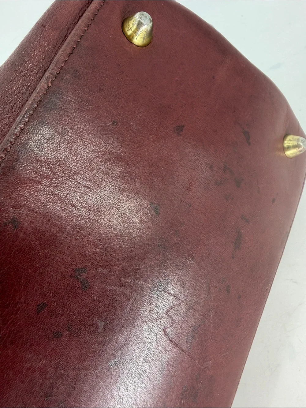 Vintage Coach 0147 Baxter Satchel Dome Bag 2 Way Handbag Crossbody Bag